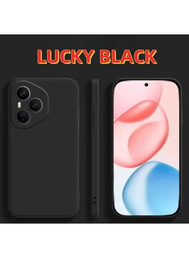 Light Purple Shockproof TPU Phone Case For Honor 400 Lite Minimalist Anti Scratch - Image 1